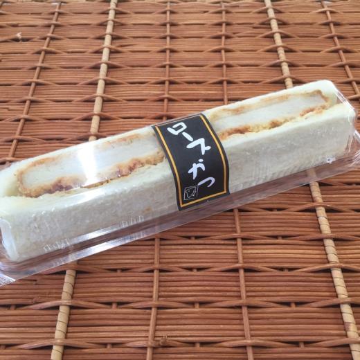 ロースカツのスティックサンド